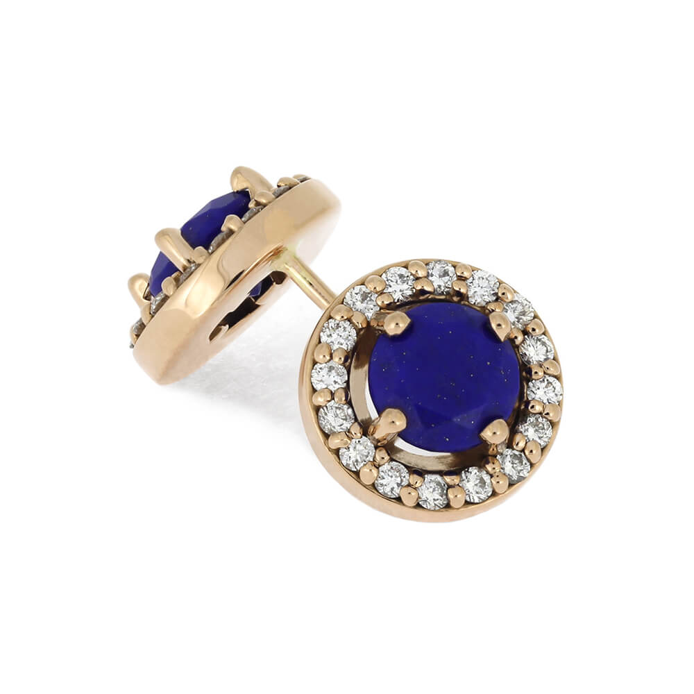 Diamond and gold earrings by Fabienne Kriwin Jewels | Finematter
